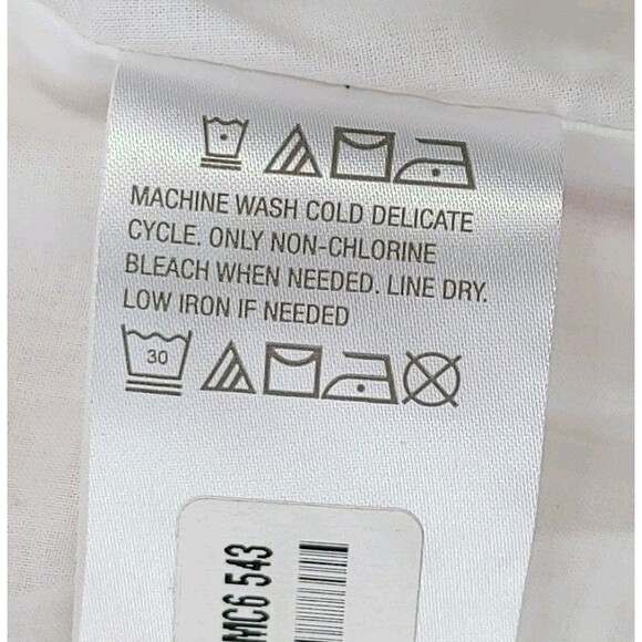 LOGO by Lori Goldstein Jacket  Collarless Floral Print Trim Snaps Lined Large - Picture 12 of 13